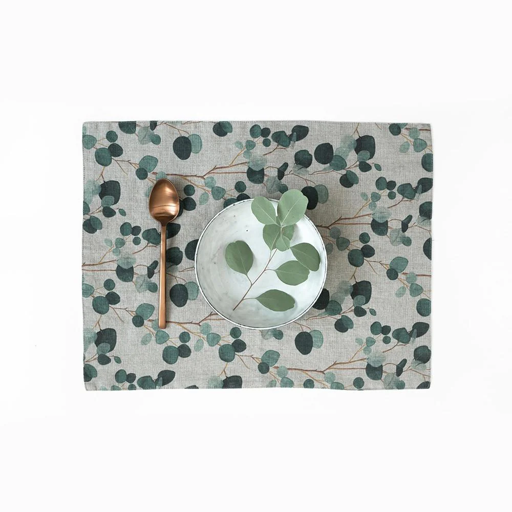 Leinen Tischset