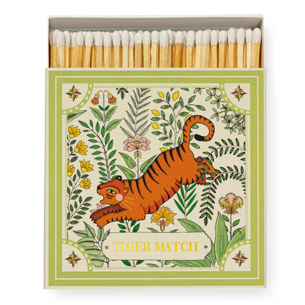 Streichhölzer Green Tiger