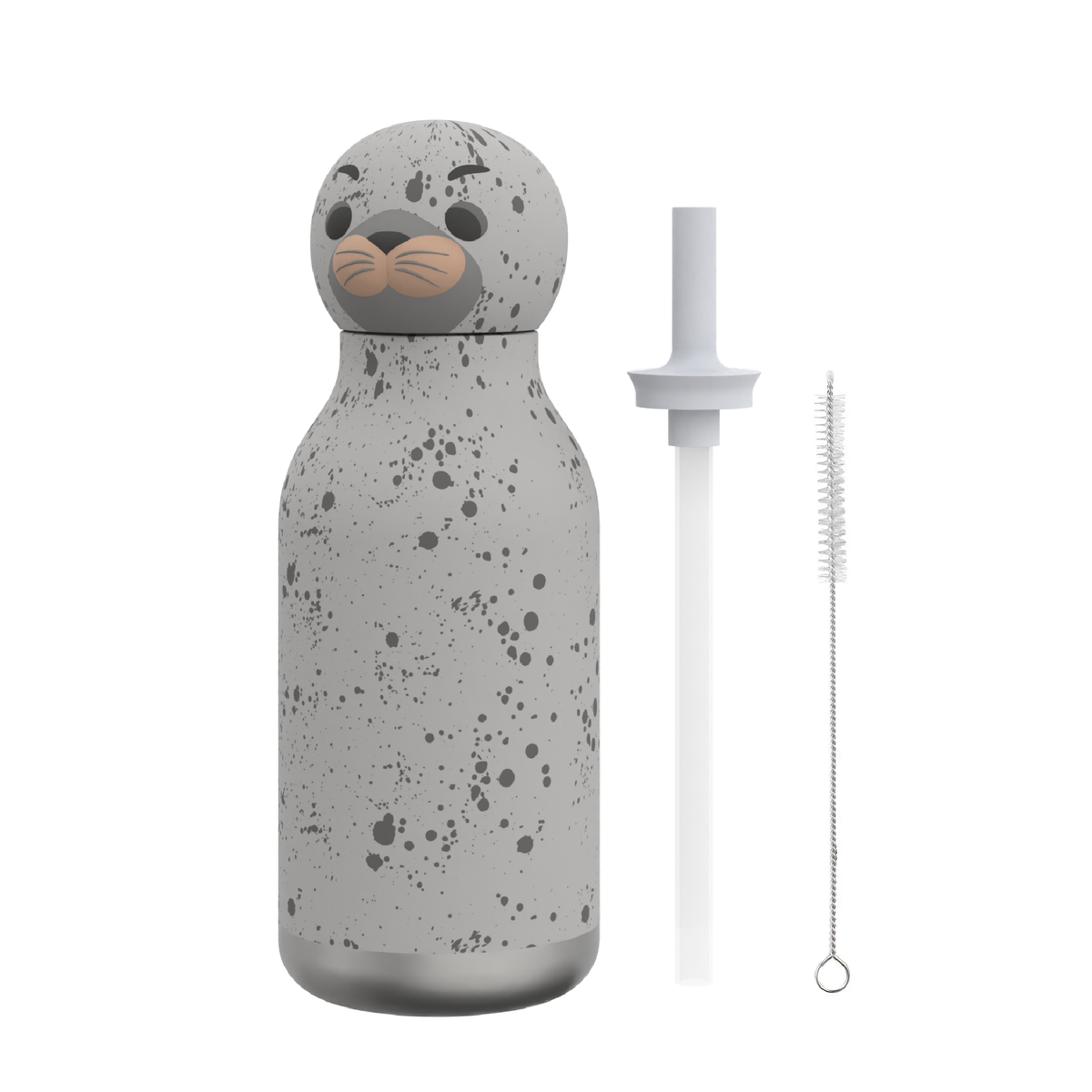 Trinkflasche Bestie Bottle - Robbe