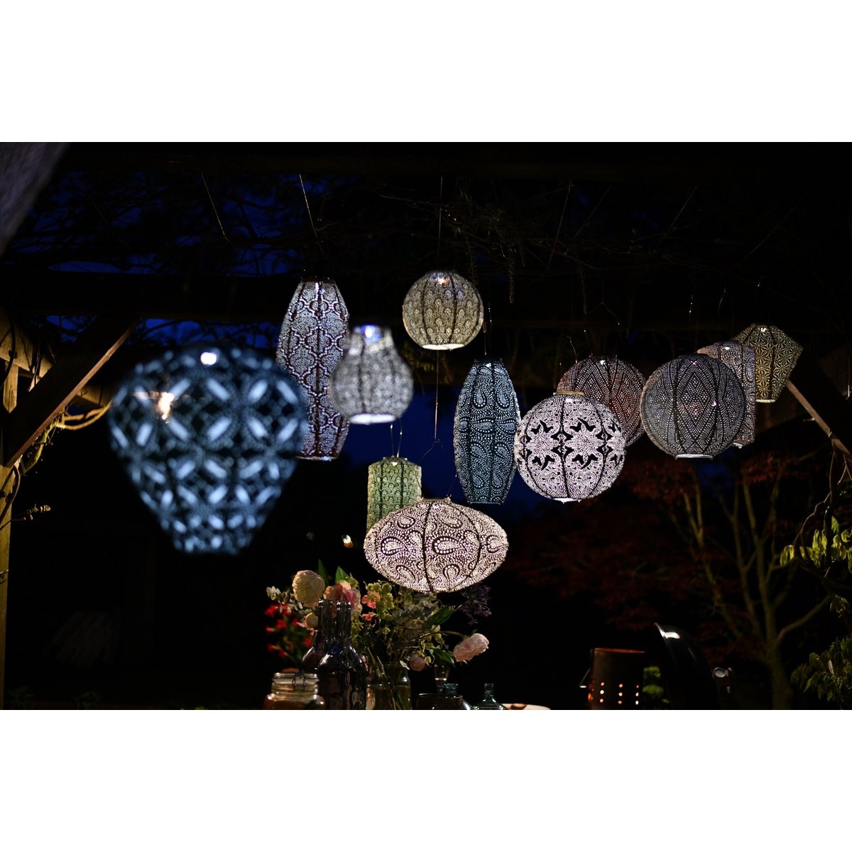 Solar Lampion Bazaar Tulip sage