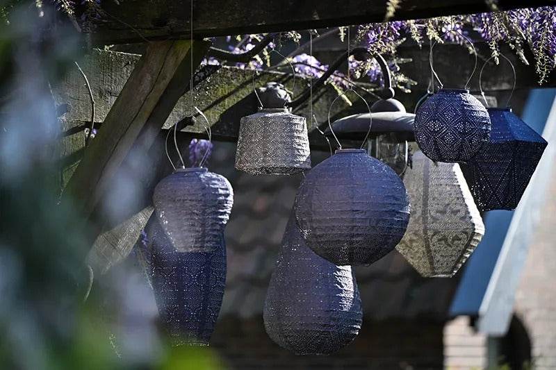 Solar Lampion Topaze Crown gold