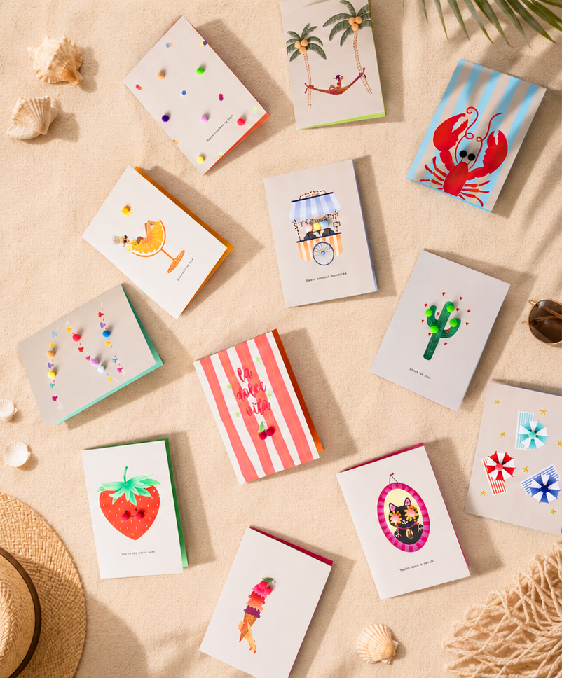 Postkarte Cherry on top