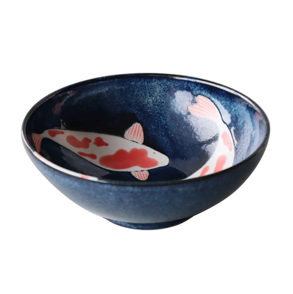 Ramen Bowl rund Koi
