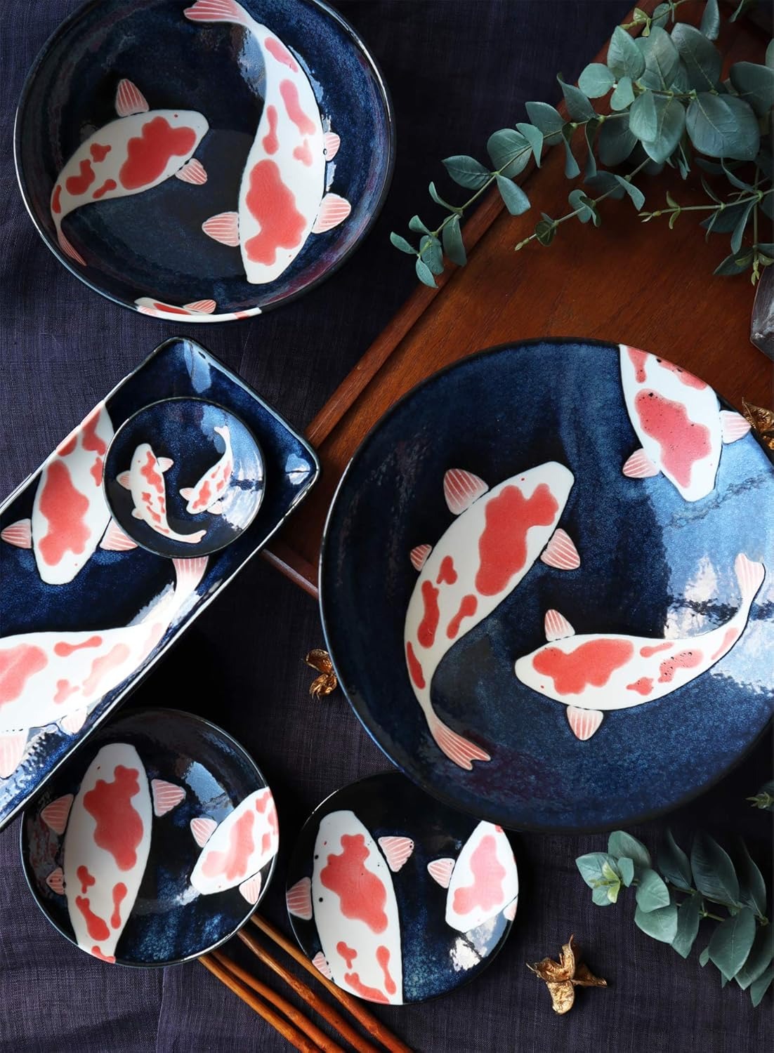 Ramen Bowl konisch Koi