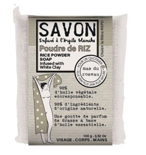 Blockseife Poudre de Riz