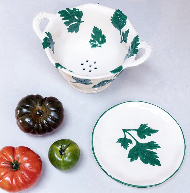 Standseiher Parsley mit Teller